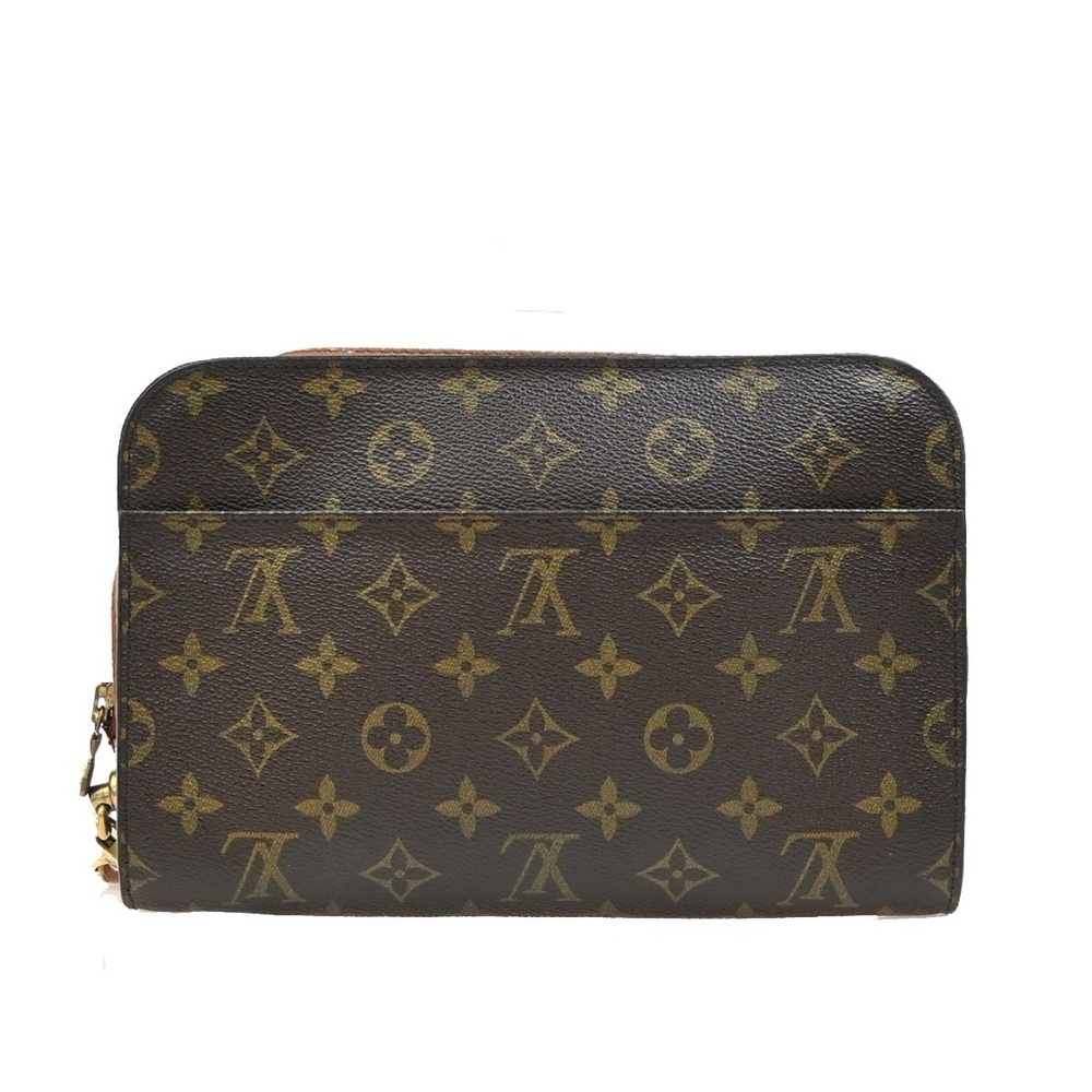 Louis Vuitton LV Orsay Monogram Logo Leather Clutch Wristlet Handbag Purse - Picture 2 of 16